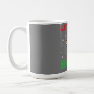 Let's Get Baked Gingerbread Christmas Cookie Bakin Coffee Mug