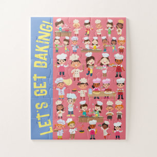 Let's Get Baking Kids Jigsaw Puzzle