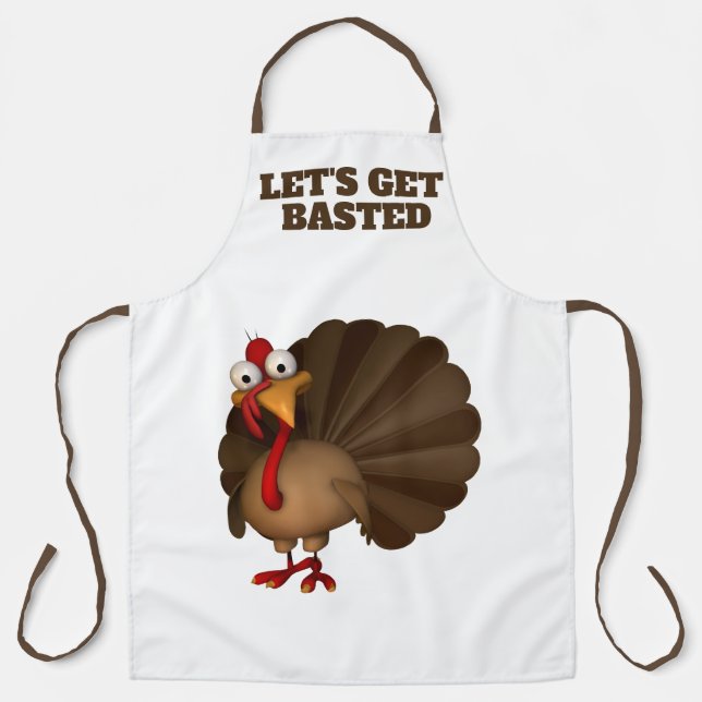 Let's Get Basted Apron (Front)