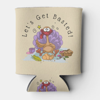 Let's Get Basted Can Cooler