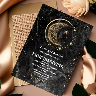 Let's Get Basted   Friendsgiving invitation