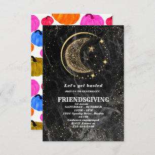 Let's Get Basted   Friendsgiving invitation