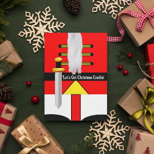Let's Get Christmas Cracking Nutcracker Holiday Card