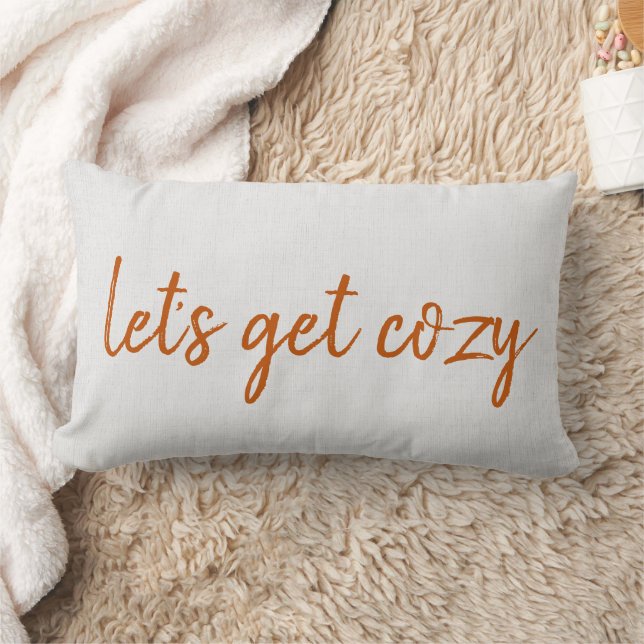 Let's Get Cosy Minimalist Lumbar Cushion (Blanket)
