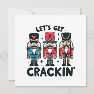 Lets Get Crackin Invitation