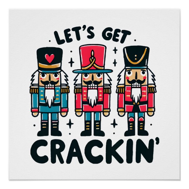 Lets Get Crackin Poster (Front)