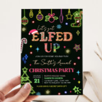 Let's Get Elfed Up Christmas Party