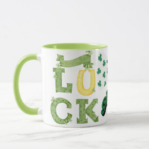 Let's Get Green" Lucky St. Patrick's Day Mug