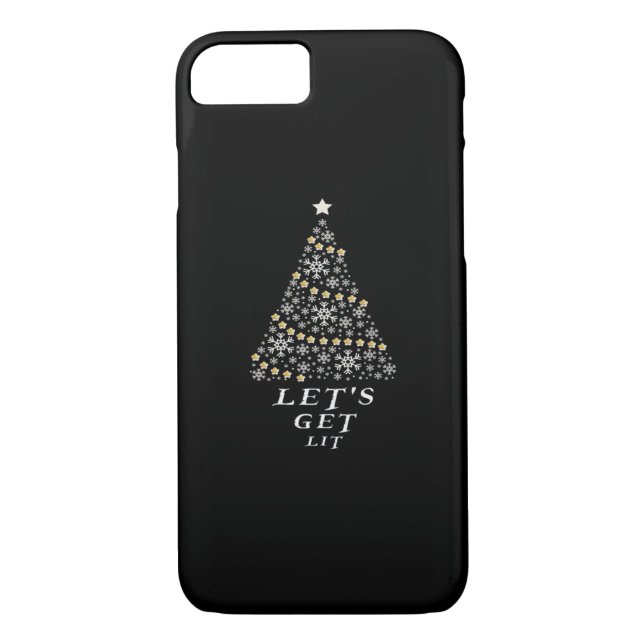 Let's Get Lit - Beautiful Christmas Gift Essential Case-Mate iPhone Case (Back)