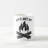 Let's Get Lit Bonfire Summer Camping