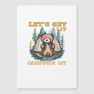 Let's Get Lit. Campfire Lit. Camping Lover Classic