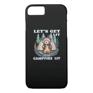 Let's Get Lit. Campfire Lit Classic iPhone 8/7 Case