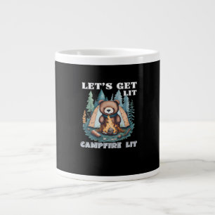 Let's Get Lit. Campfire Lit Classic Large Coffee Mug