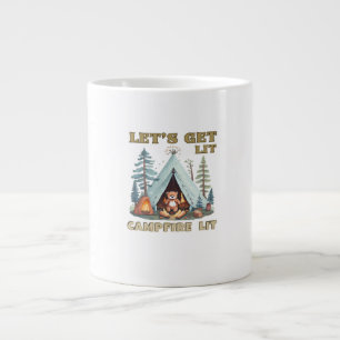 Let's Get Lit. Campfire Lit Classic Large Coffee Mug
