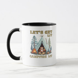 Let's Get Lit. Campfire Lit Classic Mug