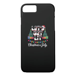 Let's Get Lit Christmas iPhone 8/7 Case