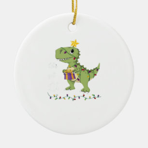 Let's Get Lit Christmas Classic Ceramic Ornament