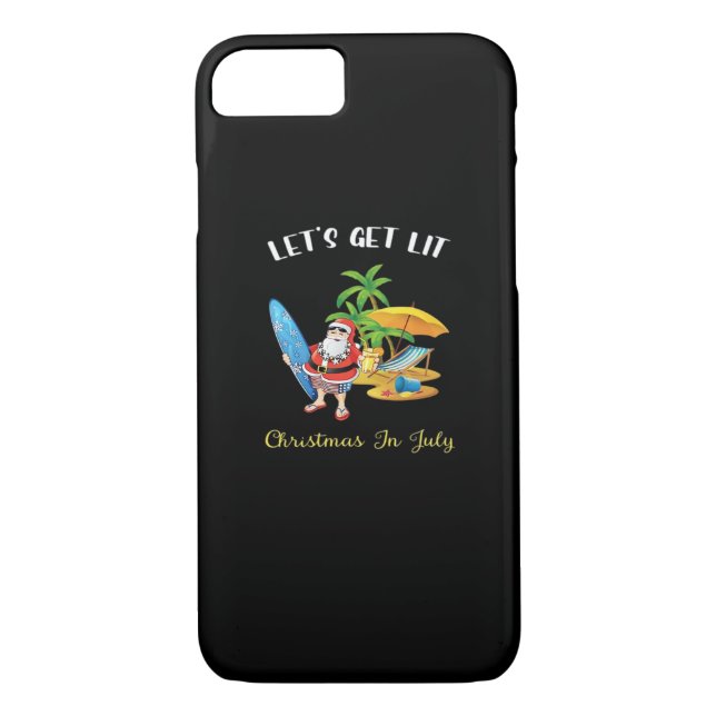 Let's Get Lit Christmas Essential Case-Mate iPhone Case (Back)