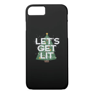 Let's Get Lit - Christmas Idea Essential iPhone 8/7 Case