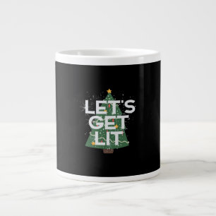 Let's Get Lit - Christmas Idea Essential Large Coffee Mug