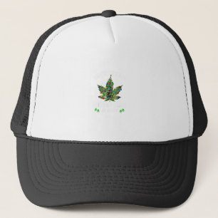 Let's Get Lit Christmas In July Christmas Tree Trucker Hat
