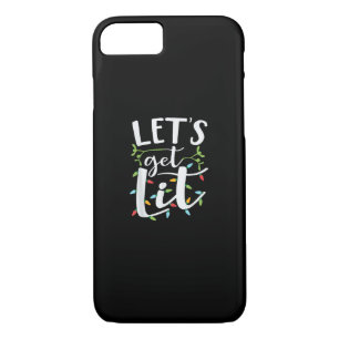 Let's Get Lit Christmas Lights Creative Classic iPhone 8/7 Case