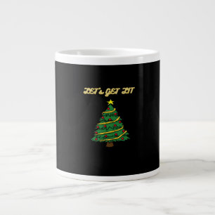 Let's Get Lit Classic Funny Style Large Coffee Mug