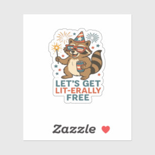 Let's Get Lit-erally Free Design - Fun Party Quote