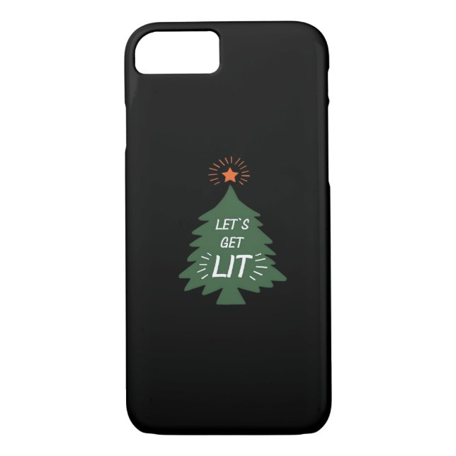 Let's Get Lit Essential Creative Casual Case-Mate iPhone Case (Back)
