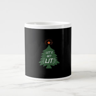 Let's Get Lit Essential Creative Casual Large Coffee Mug