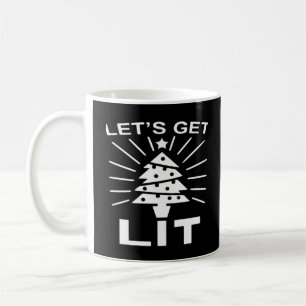 Let's Get Lit Essential Funny Classic Coffee Mug