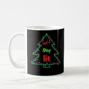 Let's Get Lit Essential Retro Style Coffee Mug