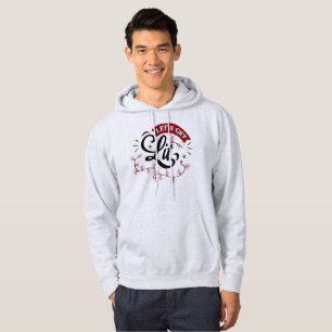 Let's Get Lit - Funny Christmas Hoodie