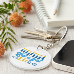 Let's Get Lit! Keychain