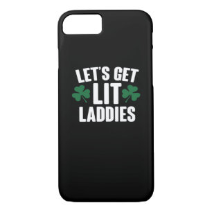 Let's Get Lit Laddies Essential iPhone 8/7 Case