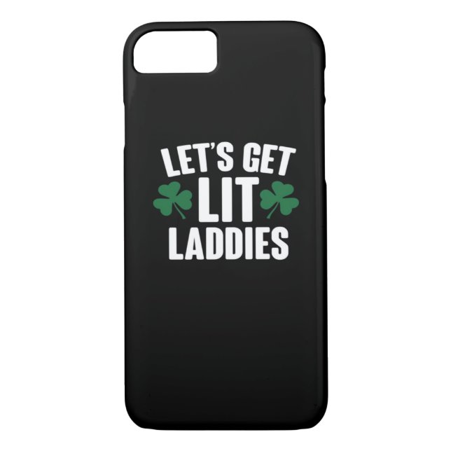 Let's Get Lit Laddies Essential Case-Mate iPhone Case (Back)