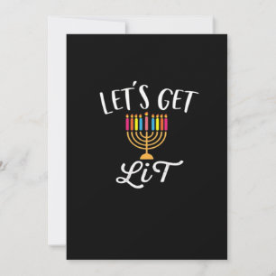 Let's Get Lit - Literary Slim Fit Essential Holiday Card