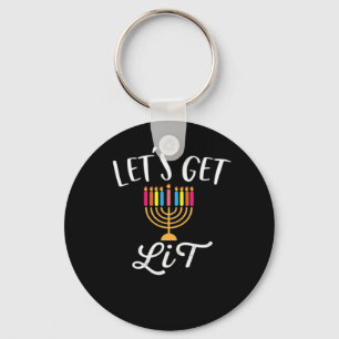 Let's Get Lit - Literary Slim Fit Essential Key Ring