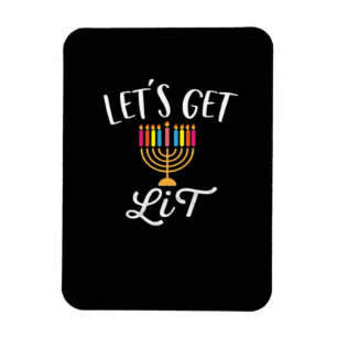 Let's Get Lit - Literary Slim Fit Essential Magnet