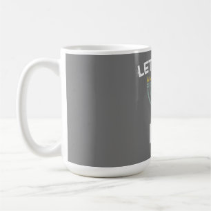 Let's Get Lit Menorah Chanukah Coffee Mug