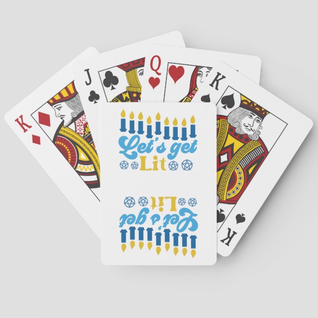 Let's Get Lit! Playing Cards (Back)