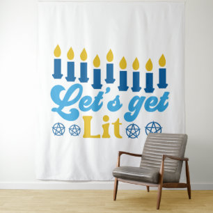 Let's Get Lit! Tapestry