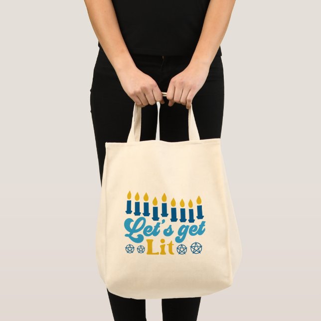 Let's Get Lit! Tote Bag (Front (Product))