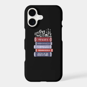Let's Get Lit - Vintage Horror Book Lover Bookworm