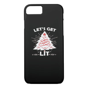 Let's Get Lit - White Essential iPhone 8/7 Case