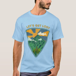 Let's get lost vintage hiking T-Shirt