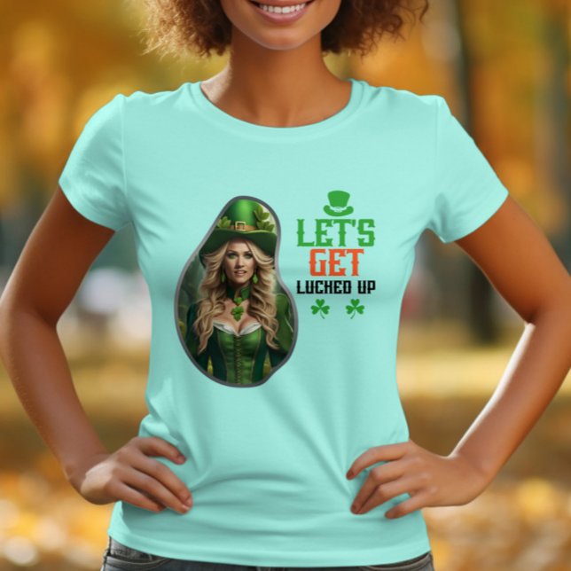 Let's Get Lucked Up - Let's raise our glasses! T-Shirt (Creator Uploaded)
