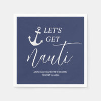 Let's Get Nauti Napkins