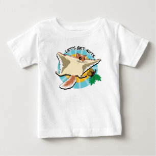 Let's Get Nuts - Flying Squirrel Baby T-Shirt