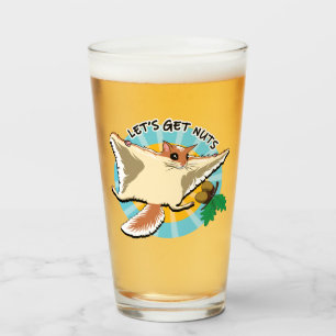 Let's Get Nuts - Flying Squirrel Glass